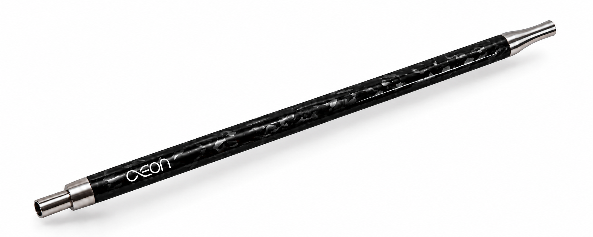 AEON Carbon Forged Black Shisha-Mundstück aus V2A Edelstahl und Carbon