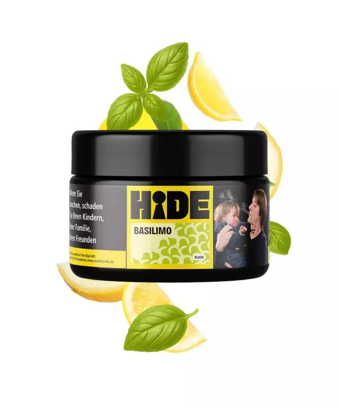 HIDE Dark Basilimo 200g Shisha Tabak