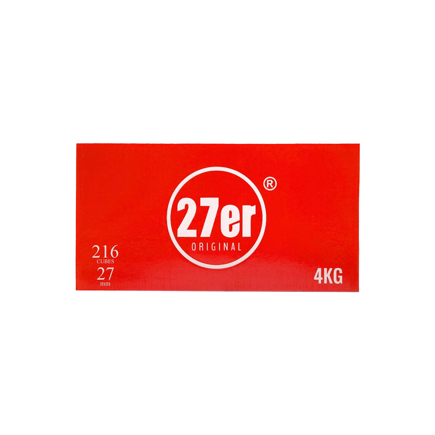 Venookah 27er Original Shisha Kohle 4kg Venookah 27er Original Shisha Kohle 4kg