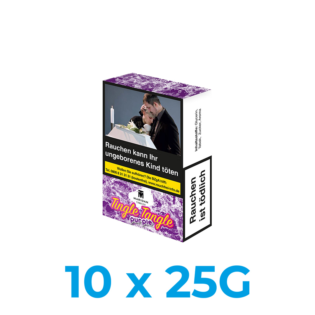 Maridan Tingle Tangle Purple 250g Shisha Tabak (10x25g) Maridan Tingle Tangle Purple 250g Shisha Tabak (10x25g)