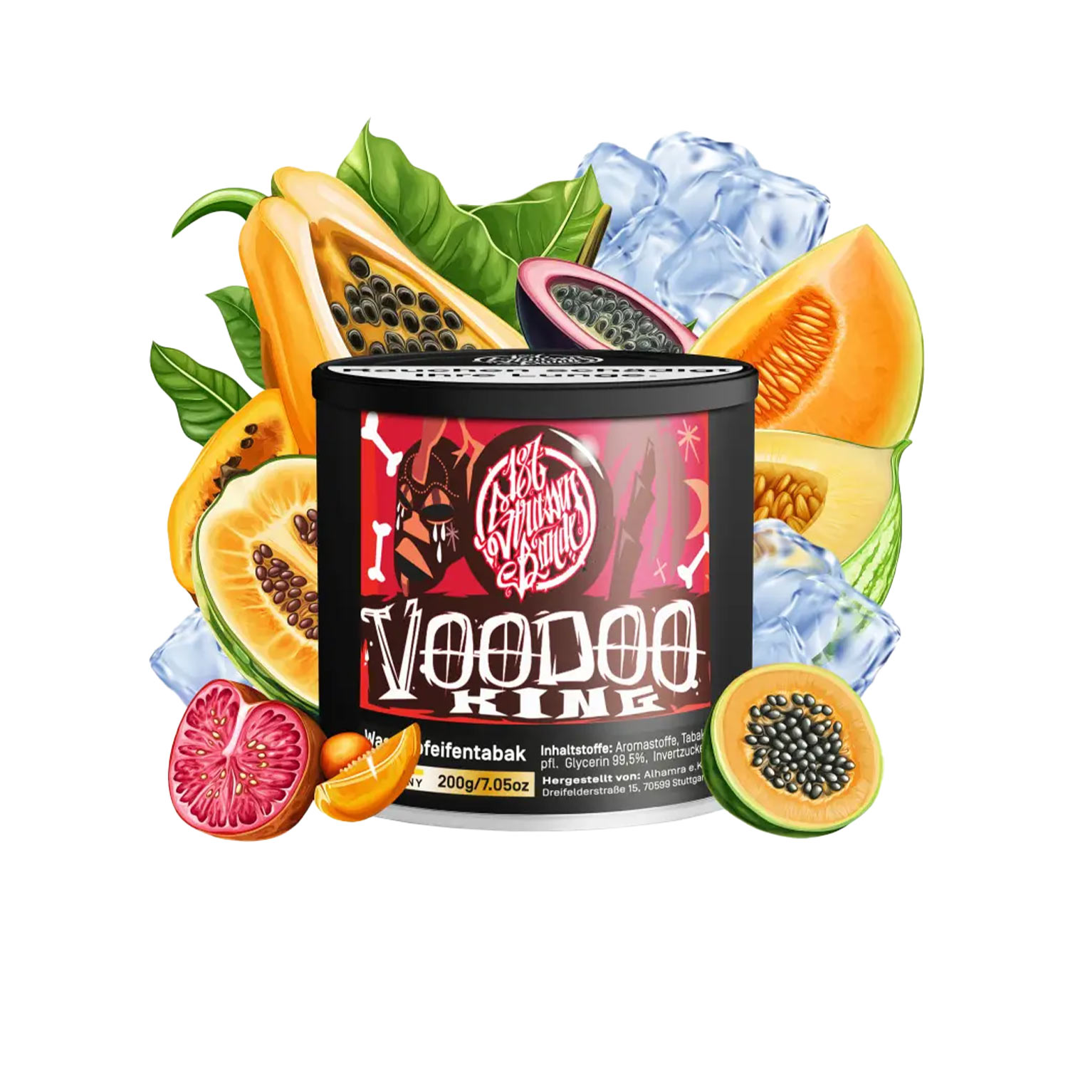 187 Strassenbande Voodoo King 200g Shisha Tabak