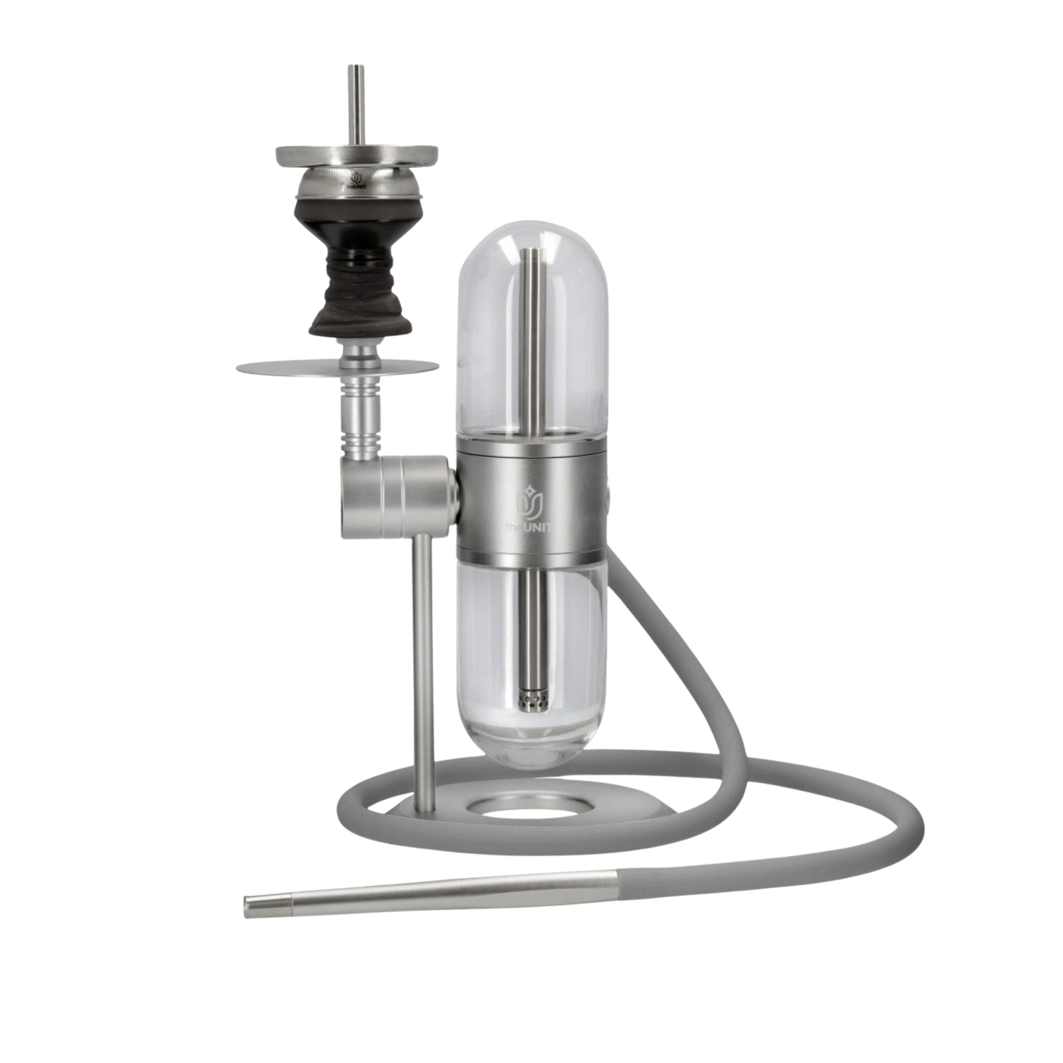 theUnit Sphere Aluminium Shisha Clear - Silber theUnit Sphere Aluminium Shisha Clear - Silber
