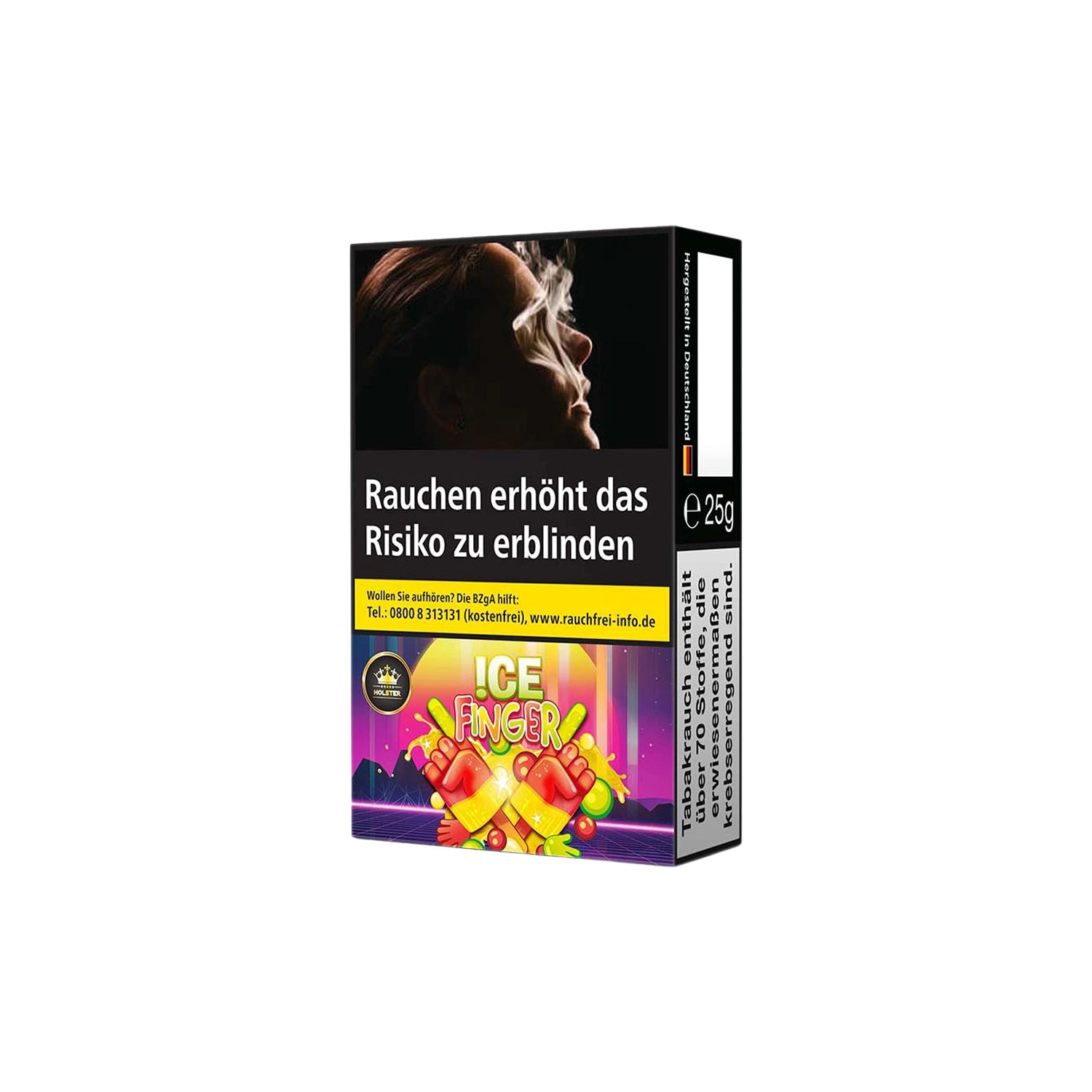 Holster Ice Finger 25g Shisha Tabak