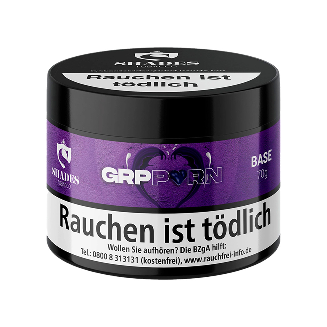 Shades Dry Base Grporn 70g Tabak Shades Dry Base Grp Porn 70g Tabak