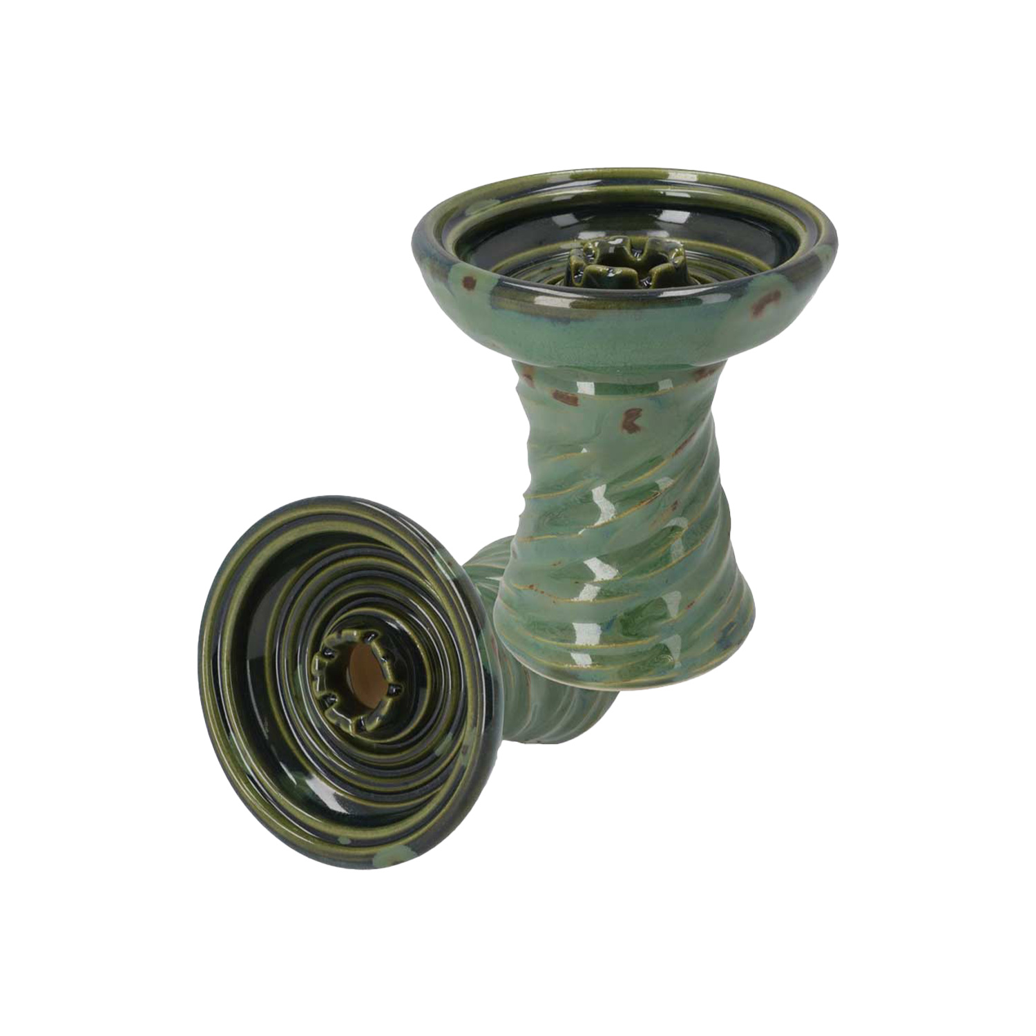 Stone Hookah StoneFit Green Toad Tabakkopf