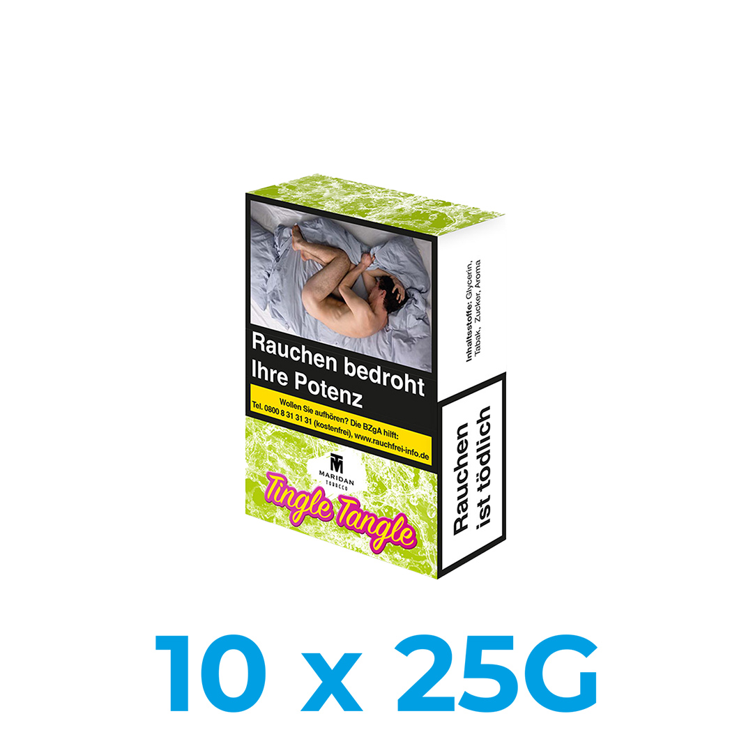 Maridan Tingle Tangle 250g Shisha Tabak (10x25g) Maridan Tingle Tangle 250g Shisha Tabak (10x25g)