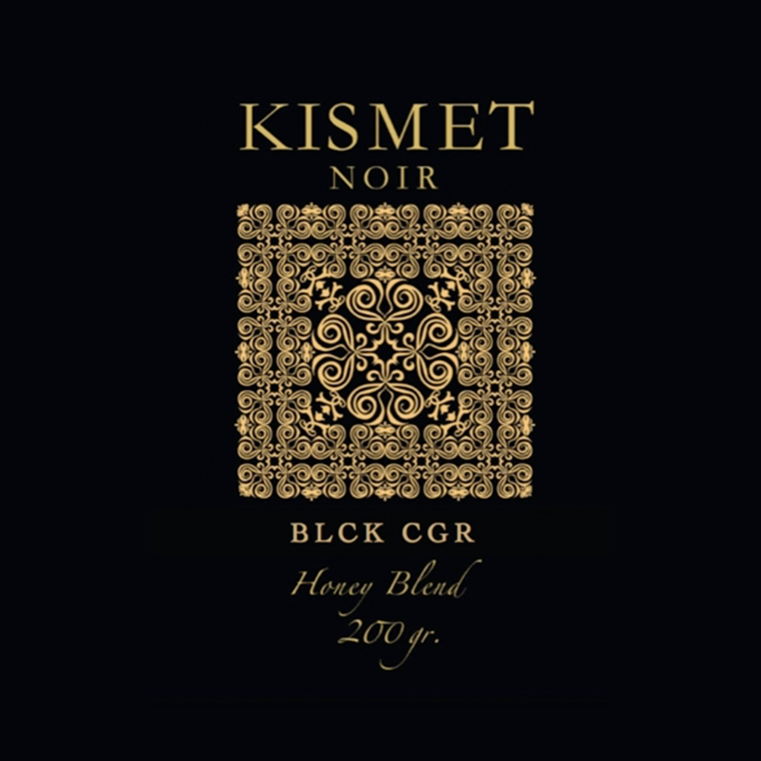 Kismet Tabak BLCK CGR 200g