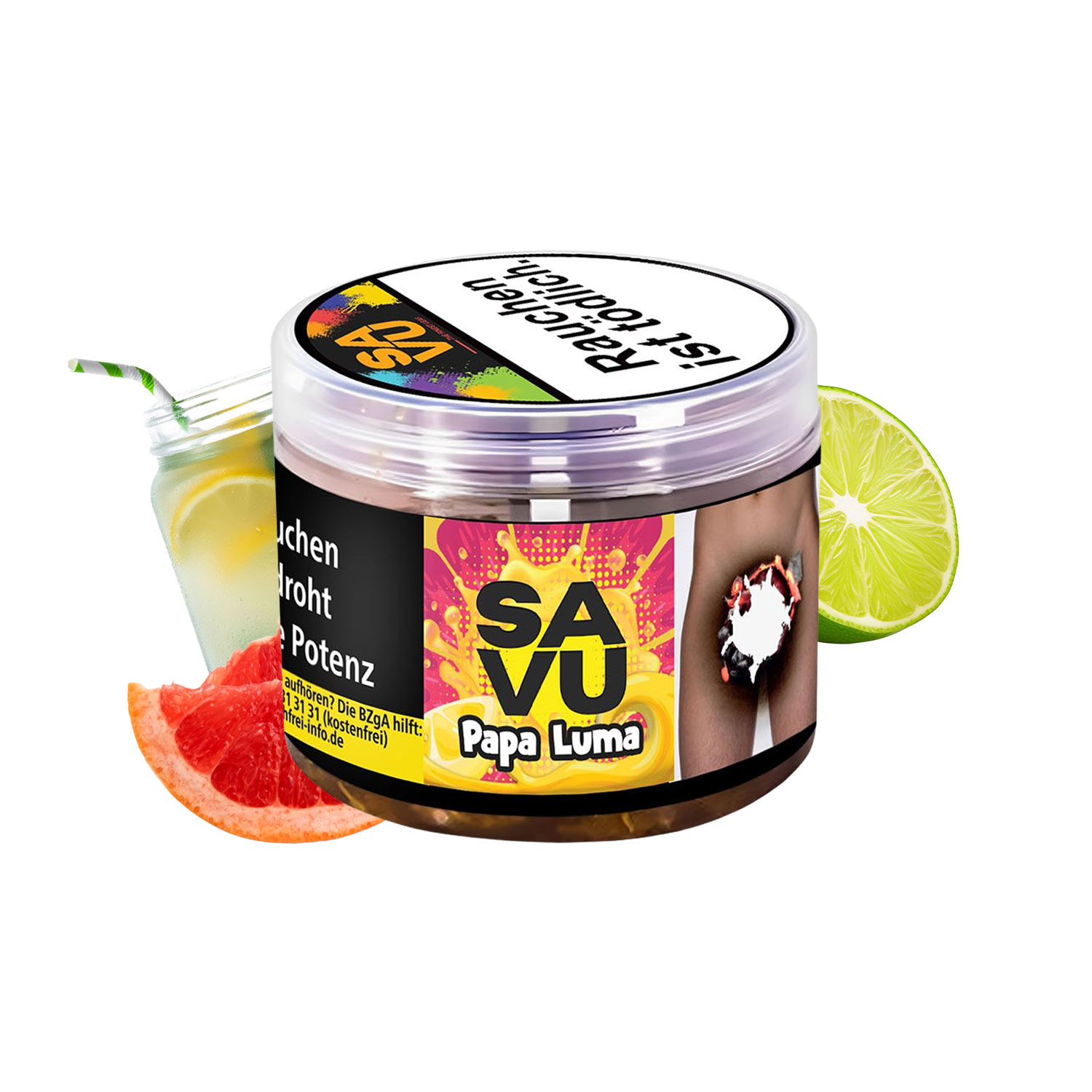 Savu Papa Luma 200g Shisha Tabak Savu Papa Luma 200g Shisha Tabak
