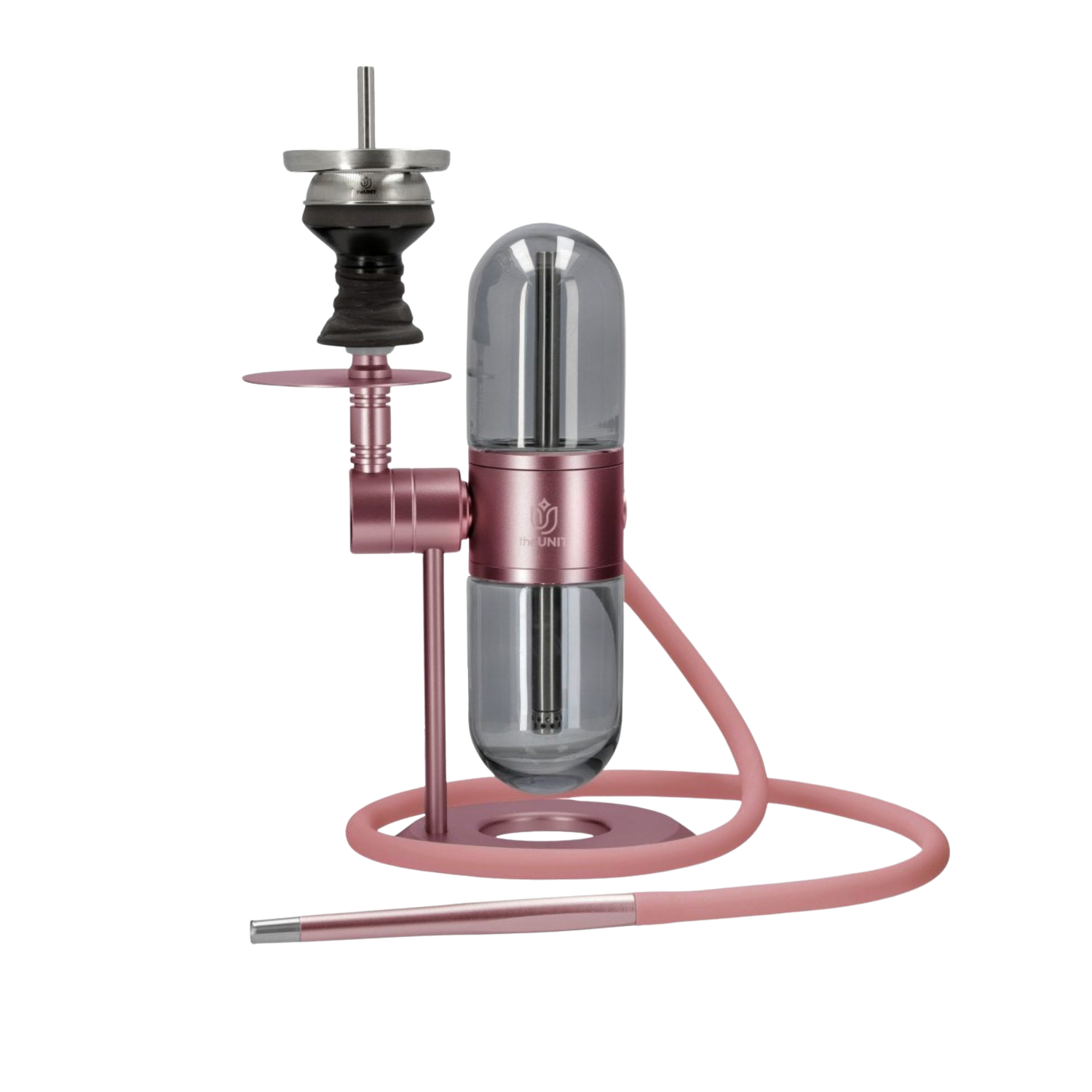theUnit Sphere Aluminium Shisha Shiny Grau - Rose-Gold theUnit Sphere Aluminium Shisha Shiny Grau - Rose-Gold