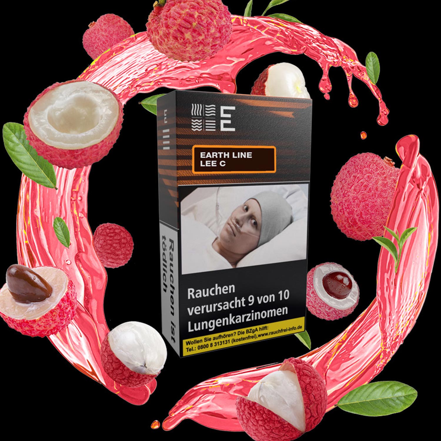 ELMNT Lee C Earth Line 25g Shisha Tabak ELMNT Lee C Earth Line 25g Shisha Tabak