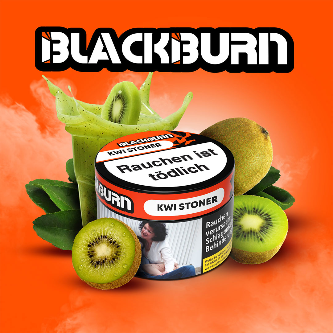 Blackburn Kwi Stoner Shisha Tabak 25g Blackburn Kwi Stoner Shisha Tabak 25g