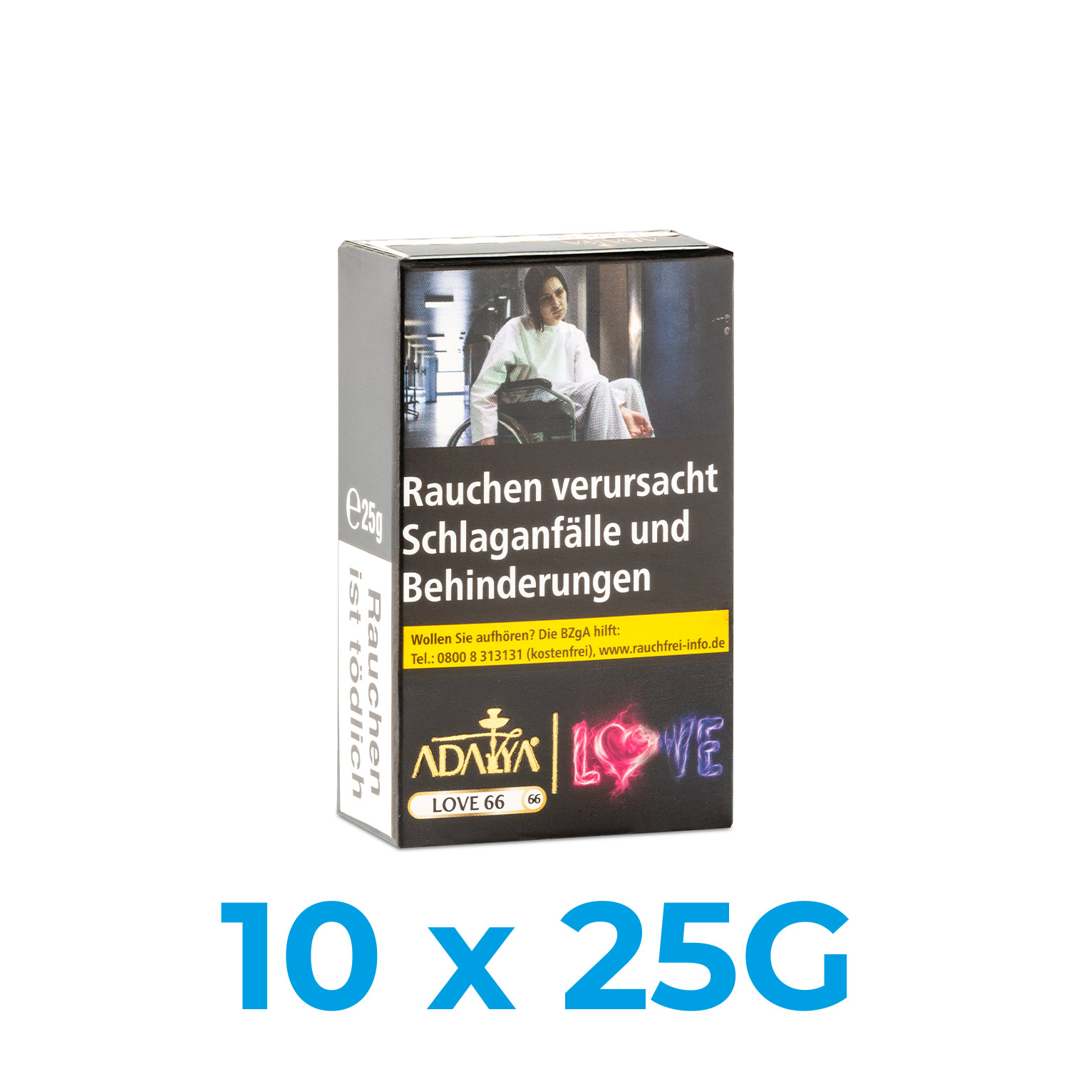 Adalya Love 66 250g Shisha Tabak (10x25g)