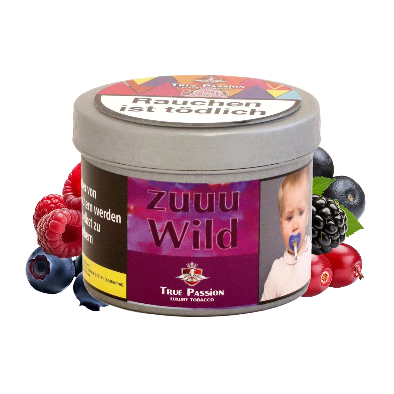 True Passion Zuuu Wild 200g Shisha Tabak