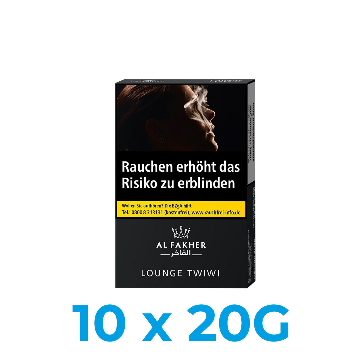 Al Fakher Lounge Twiwi 200g Shisha Tabak (10x20g)