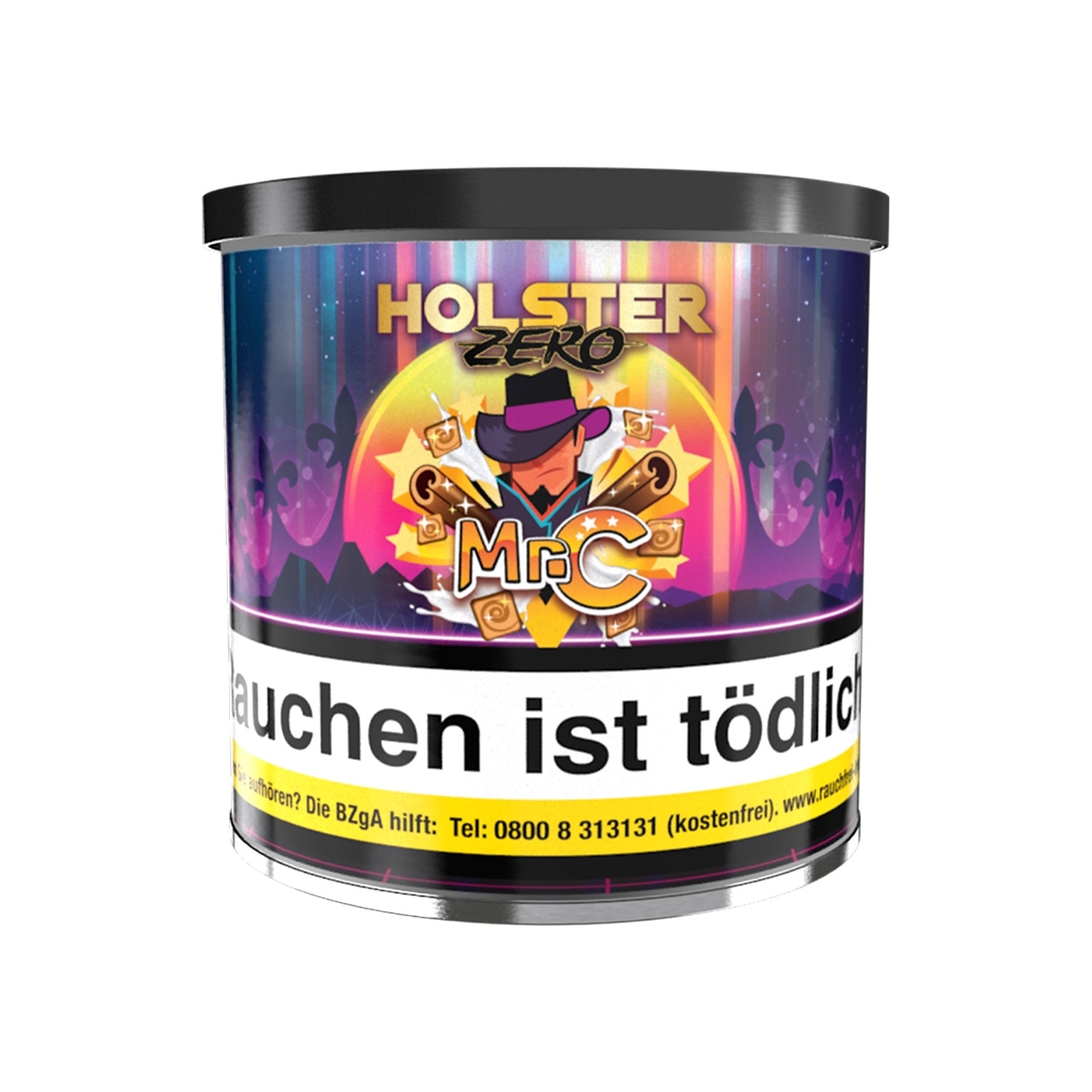 Holster Zero Dry Base mit Aroma - Mr C - 75 g Holster Zero Mr. C Pfeifentabak 75g
