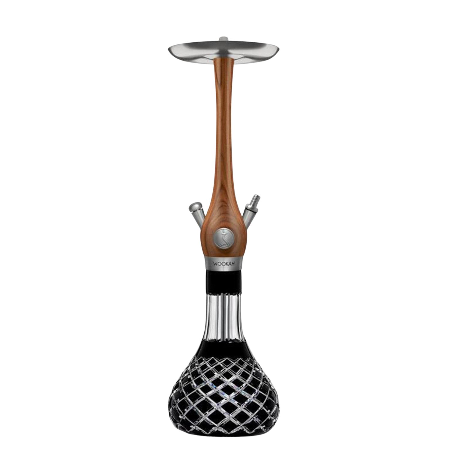 Wookah - Walnut / Check Black Mastercut Shisha