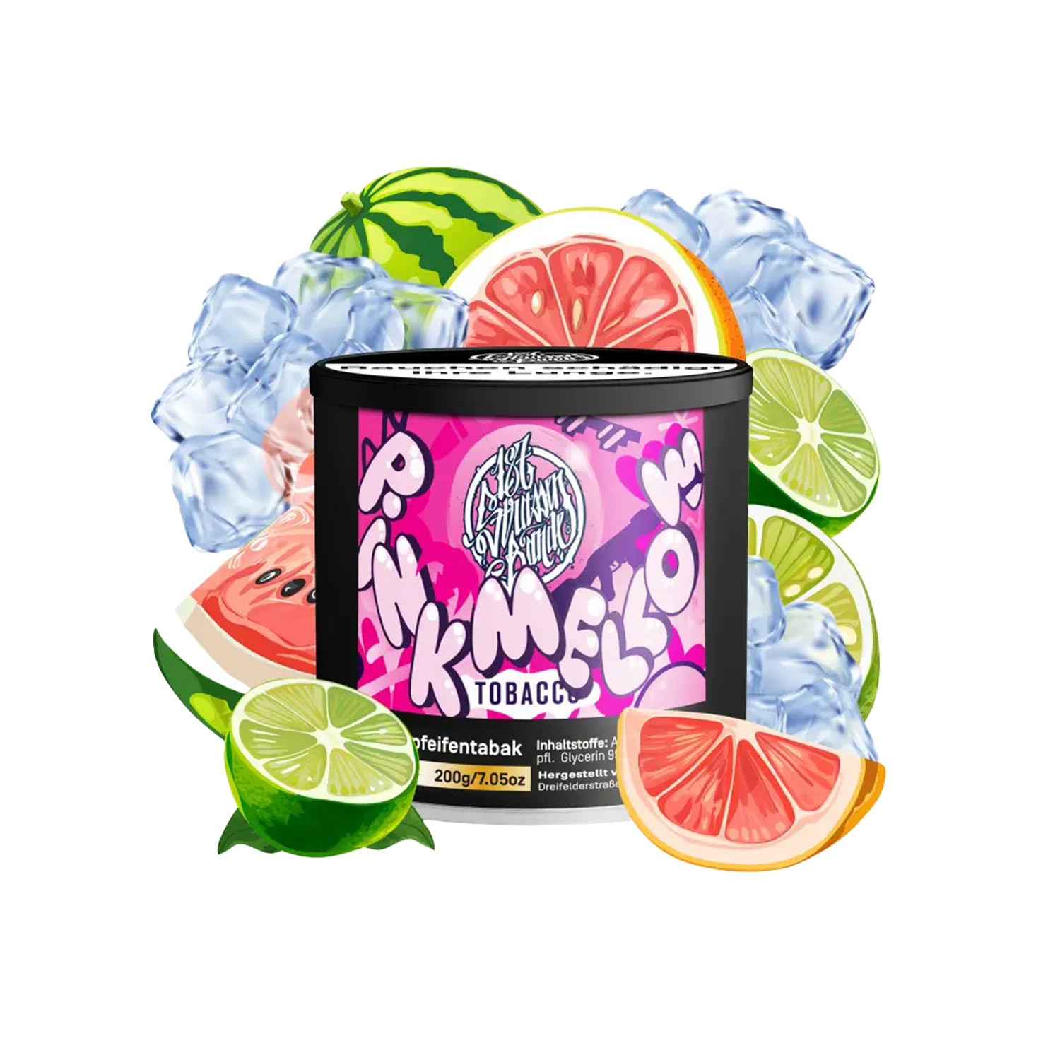 187 Strassenbande Pink Mellow 200g Shisha Tabak 187 Strassenbande Pink Mellow 200g Shisha Tabak