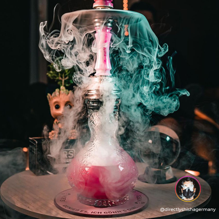 VYRO Spectre Pink mit eigener Steck-Bowl von directlyshishagermany VYRO - Spectre - Pink Clear