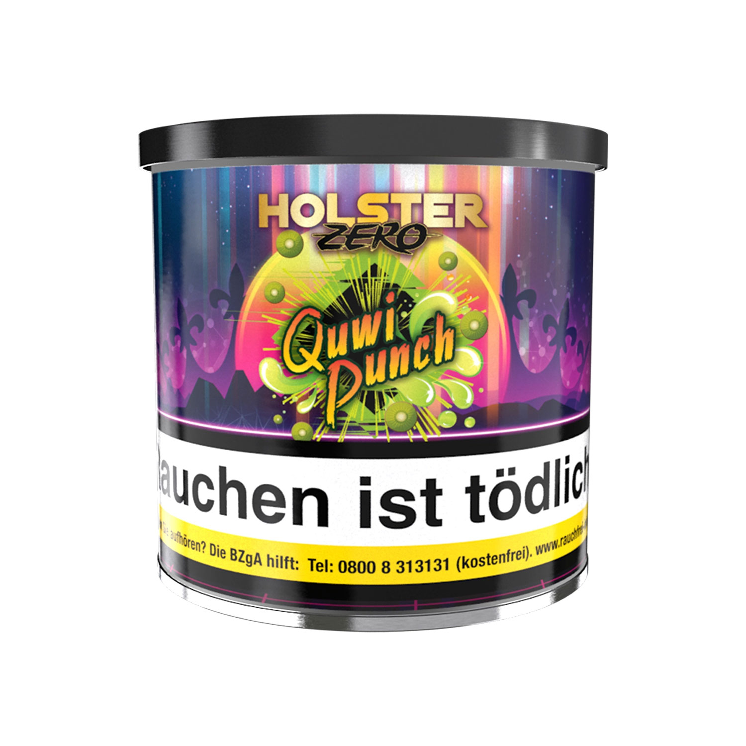 Holster Zero Dry Base mit Aroma - Quwi Punch - 75 g Holster Zero Quwi Punch Pfeifentabak 75g