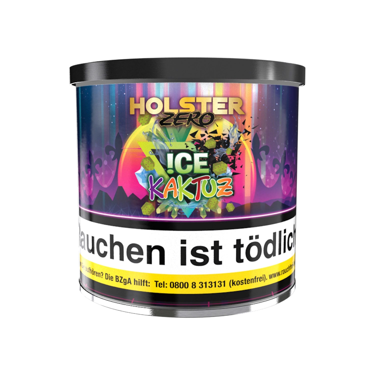Holster Zero Dry Base mit Aroma - Ice Kaktuz - 75 g Holster Zero Ice Kaktuz Pfeifentabak 75g