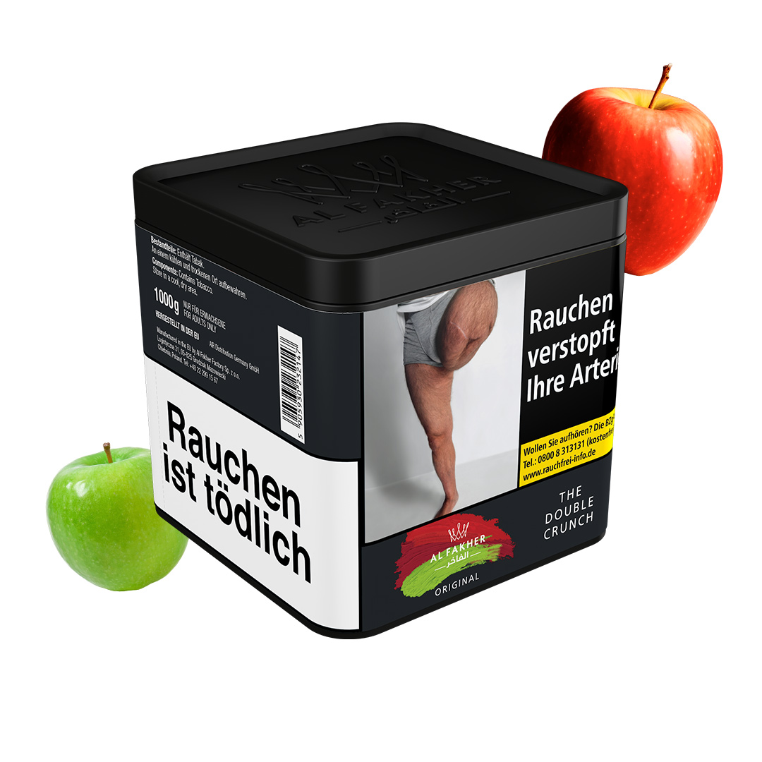 Al Fakher The Double Crunch 1kg Shisha Tabak Al Fakher The Double Crunch 1kg Shisha Tabak