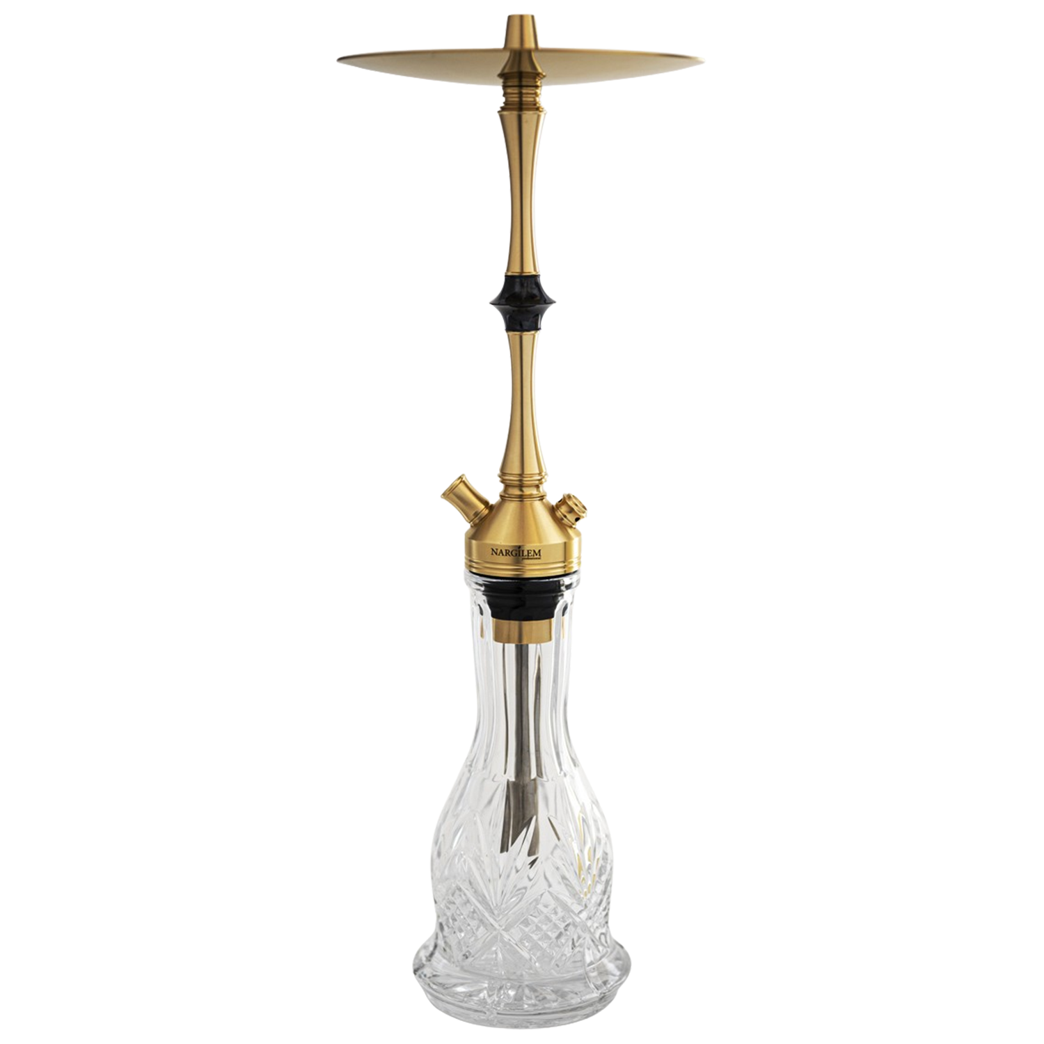 Nargilem Tradi - Schwarz Clear Cut Shisha Nargilem Tradi - Schwarz Clear Cut Shisha