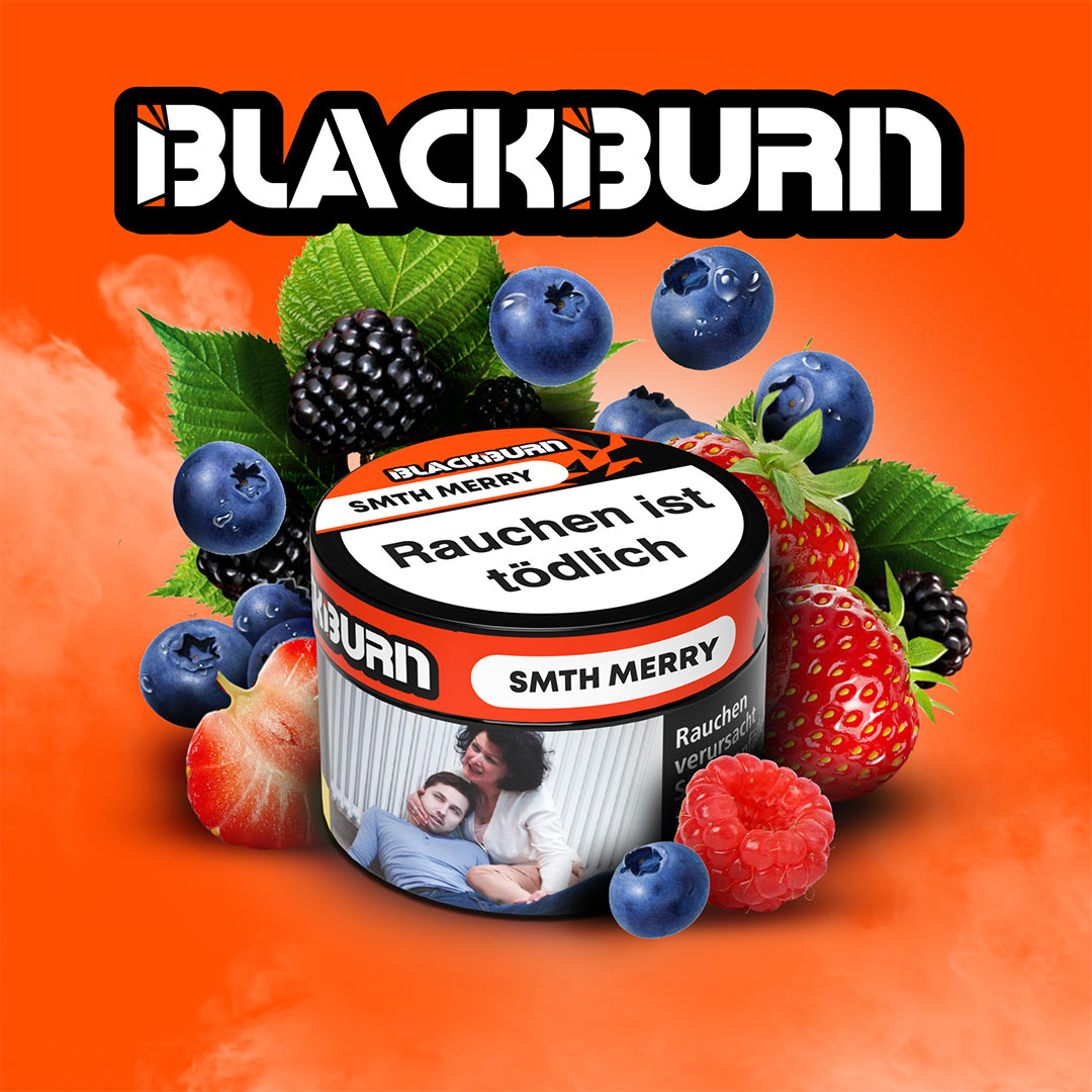 Blackburn Smth Merry Shisha Tabak 25g Blackburn Smth Merry Shisha Tabak 25g