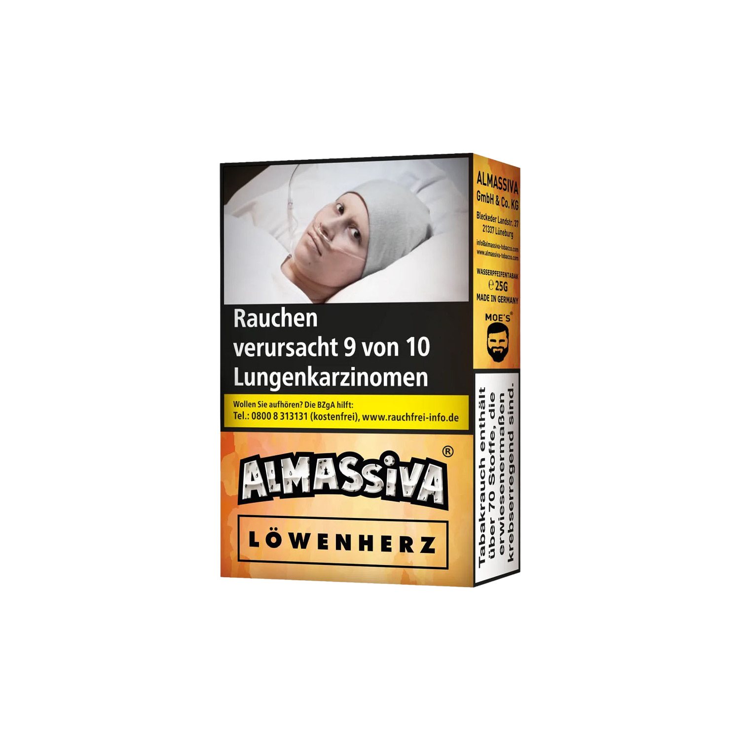 Al Massiva Löwenherz 25g Shisha Tabak Al Massiva Löwenherz 25g Shisha Tabak