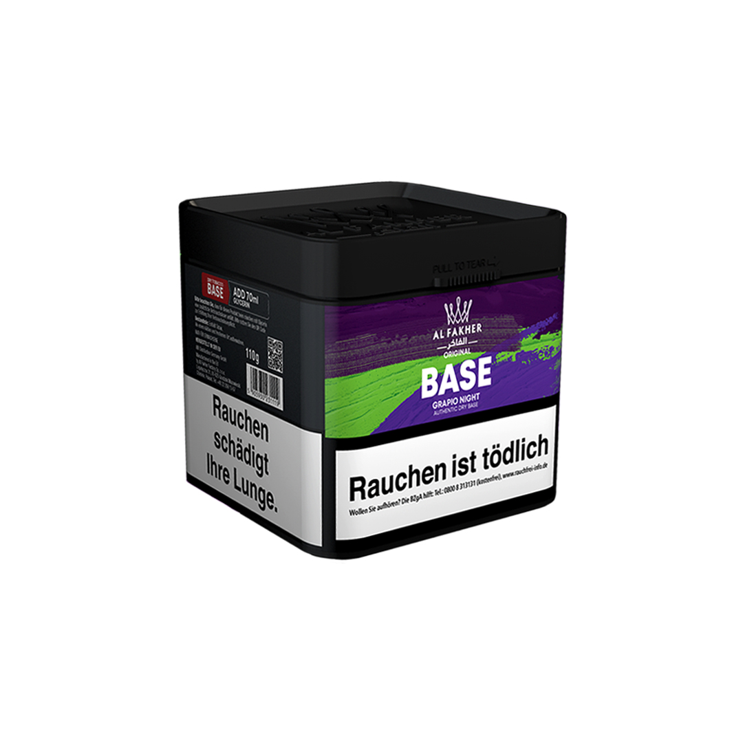 Al Fakher Tabak Base 110g - Grapio Night Al Fakher Tabak Base 110g - Grapio Night