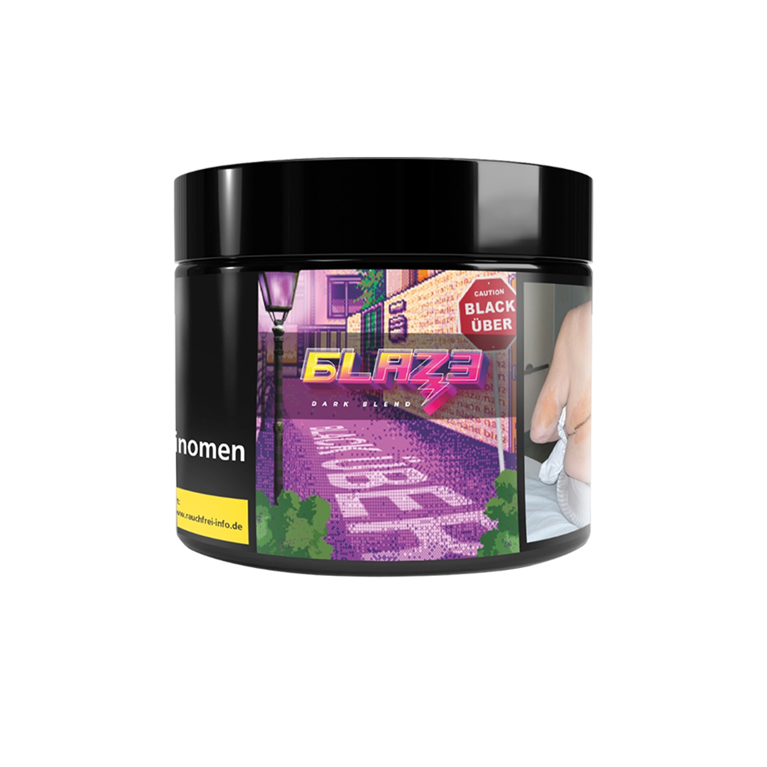BLAZE Dark Leaf Black Uber 25g Shisha Tabak BLAZE Dark Leaf Black Uber 25g Shisha Tabak