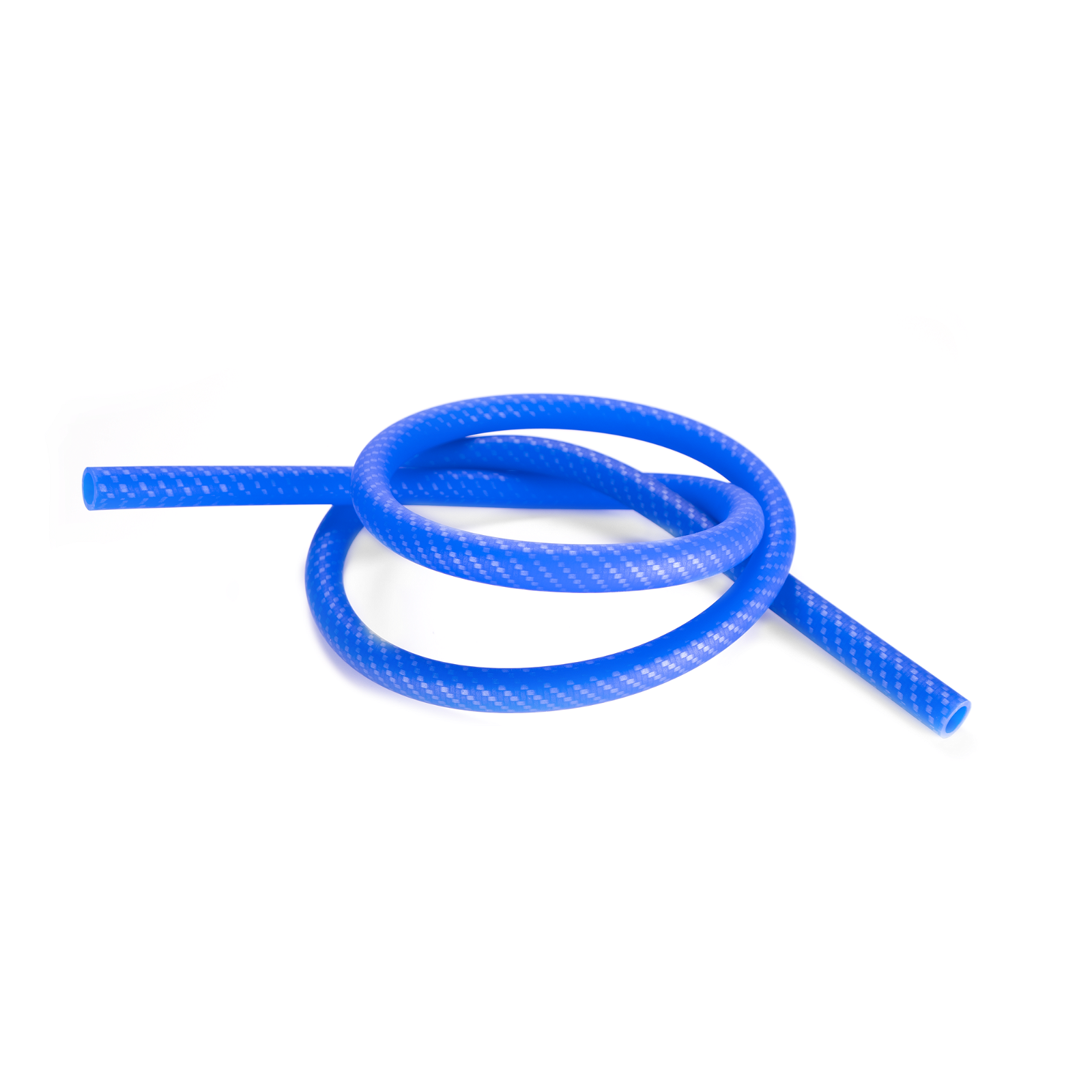 Shopbild Shisha Silikonschlauch Carbon-Style Blau - Soft Touch 1,5m