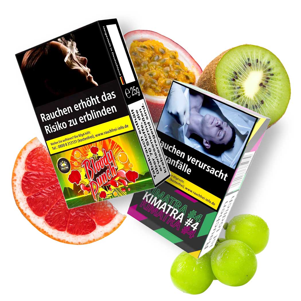 AEON Shisha Tabak Mix - Bloody Fruits 50g - Unsere Tabak Mix Empfehlung