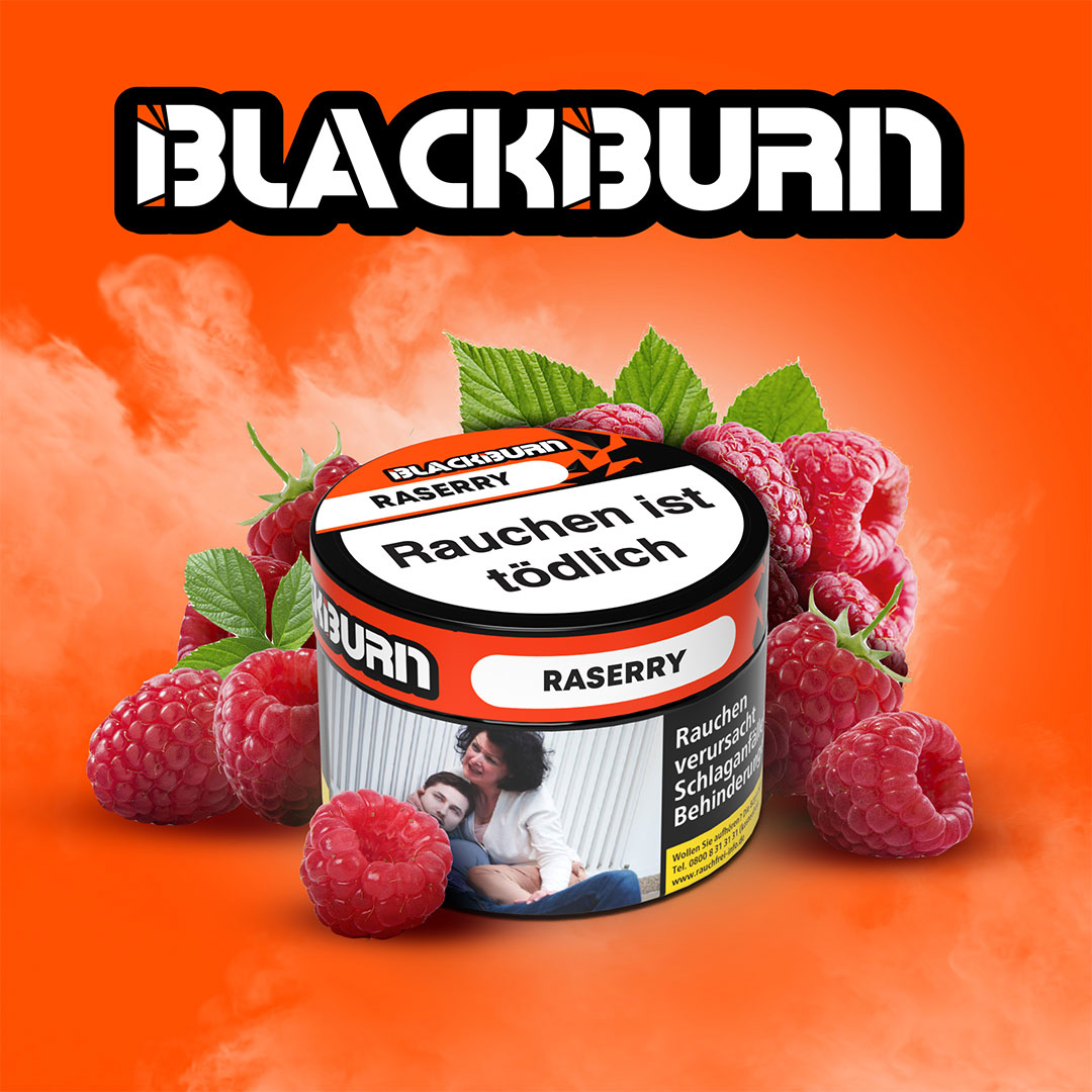 Blackburn Raserry Shisha Tabak 25g