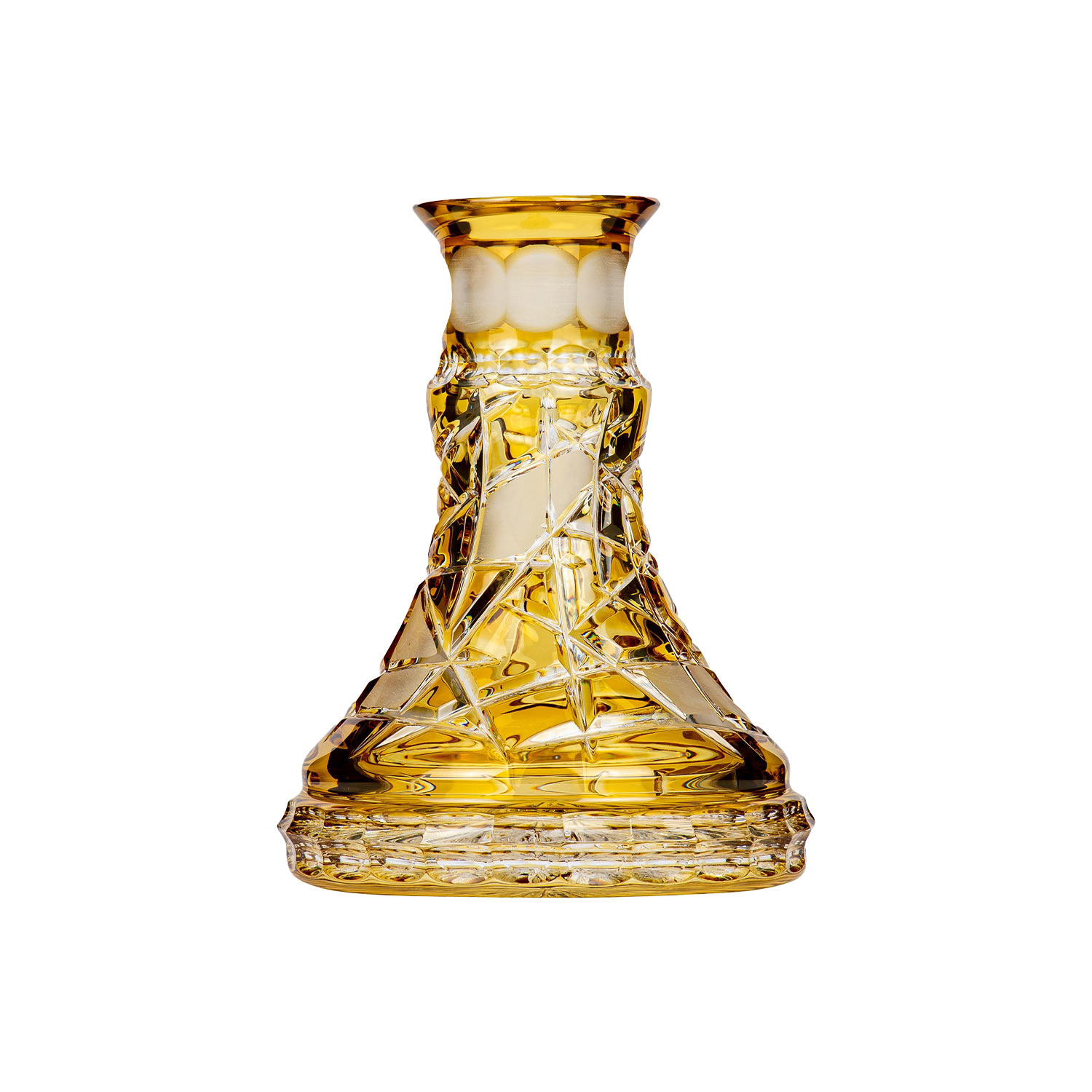 Caesar Crystal Mars Cut Small - Yellow - Moze Exclusive Steck-Bowl Caesar Crystal Mars Cut Small - Yellow - Moze Exclusive Steck-Bowl