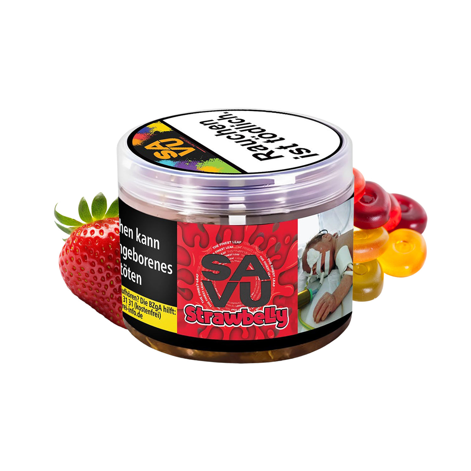 Savu Strawbelly 200g Shisha Tabak Savu Strawbelly 200g Shisha Tabak