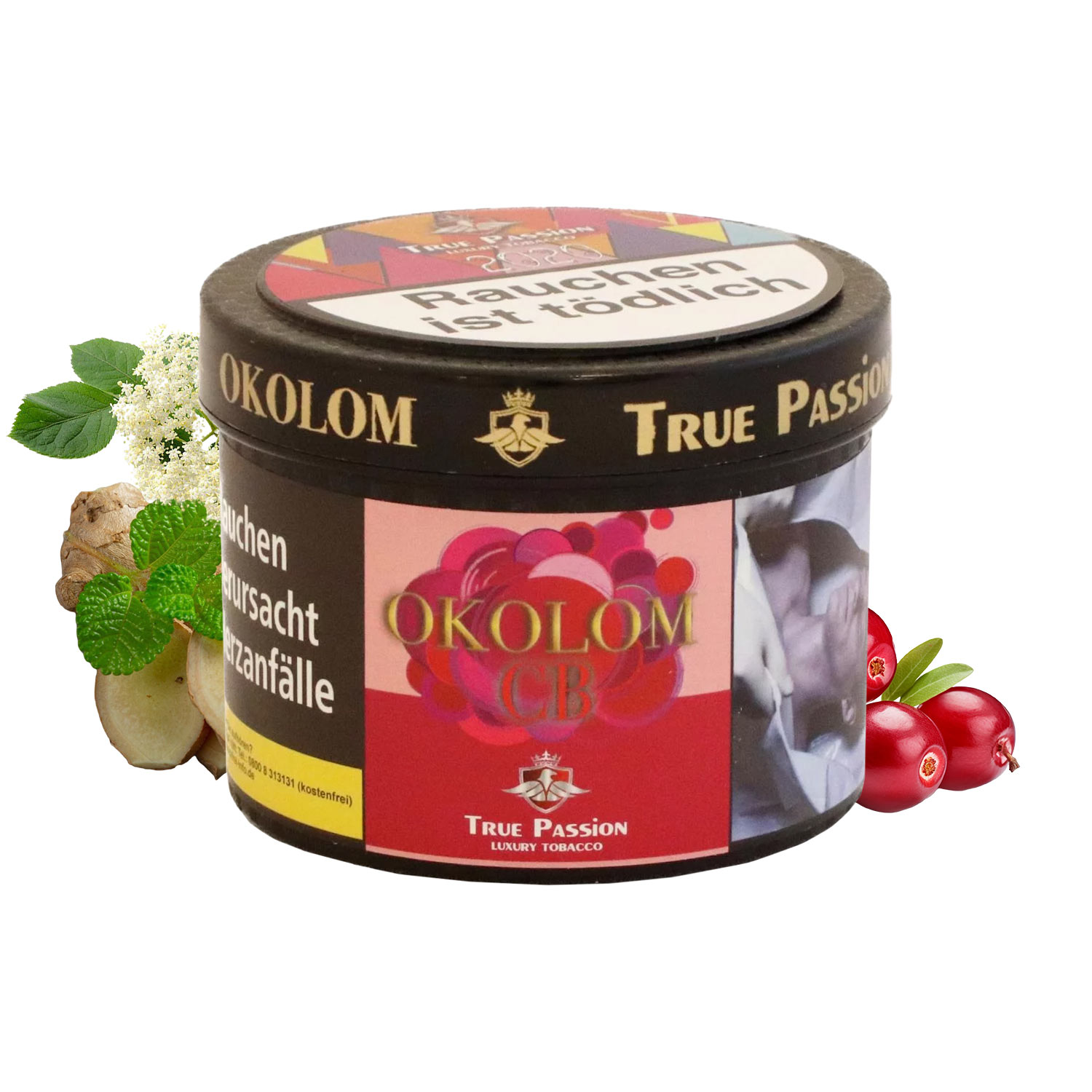 True Passion Okolom CB 200g Shisha Tabak True Passion Okolom CB 200g Shisha Tabak