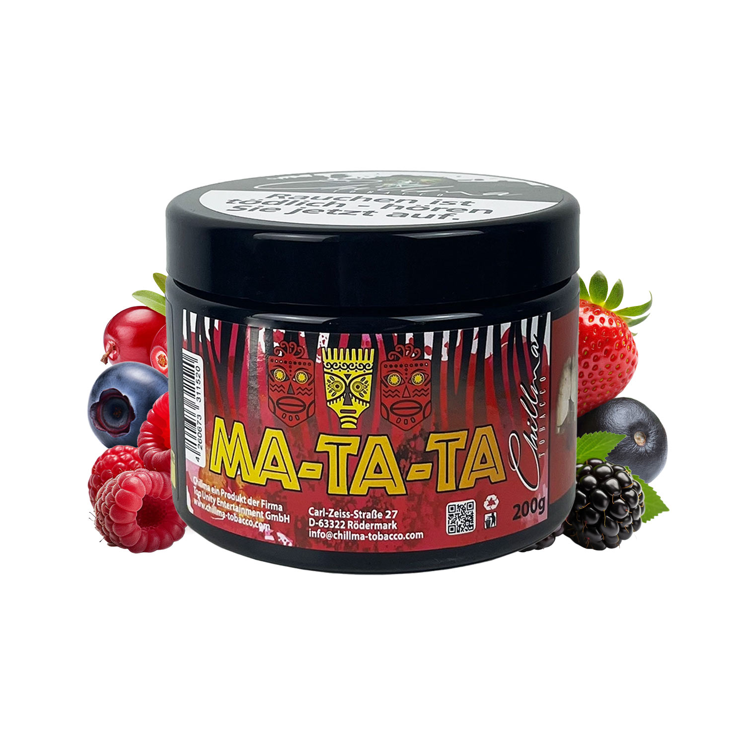 Chillma MaTaTa 200g Shisha Tabak