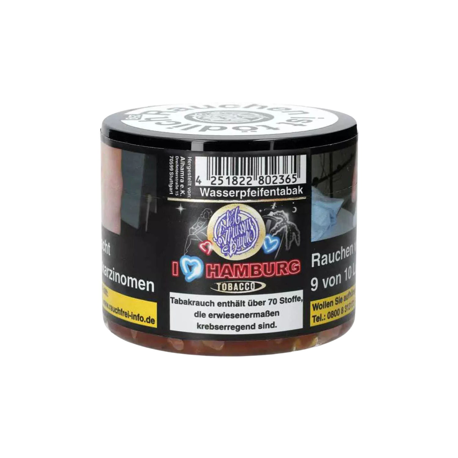 187 I Love Hamburg 25g Shisha Tabak 187 I Love Hamburg 25g Shisha Tabak