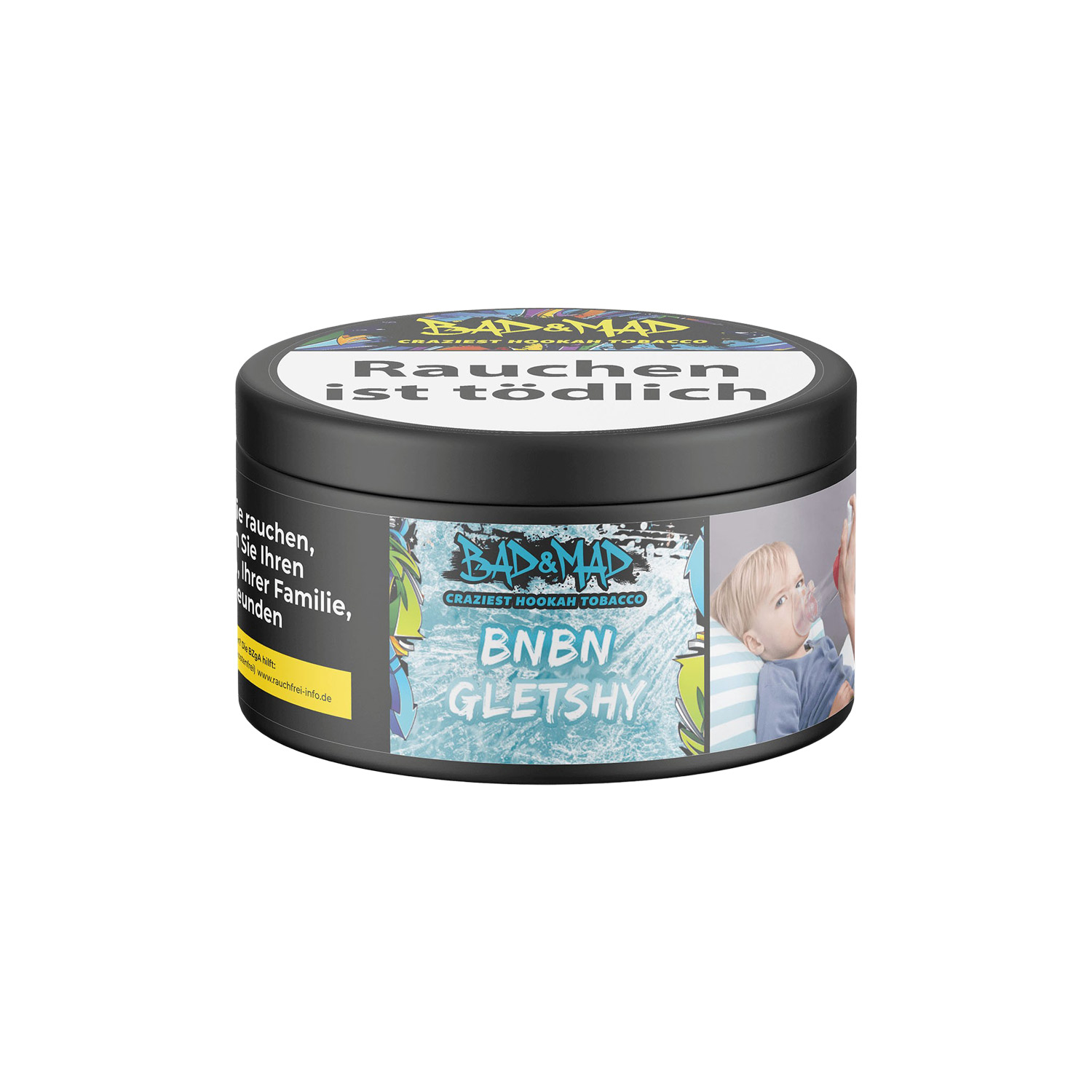 Bad & Mad Bn Bn Gletshy 25g Shisha Tabak Bad & Mad Bn Bn Gletshy 25g Shisha Tabak