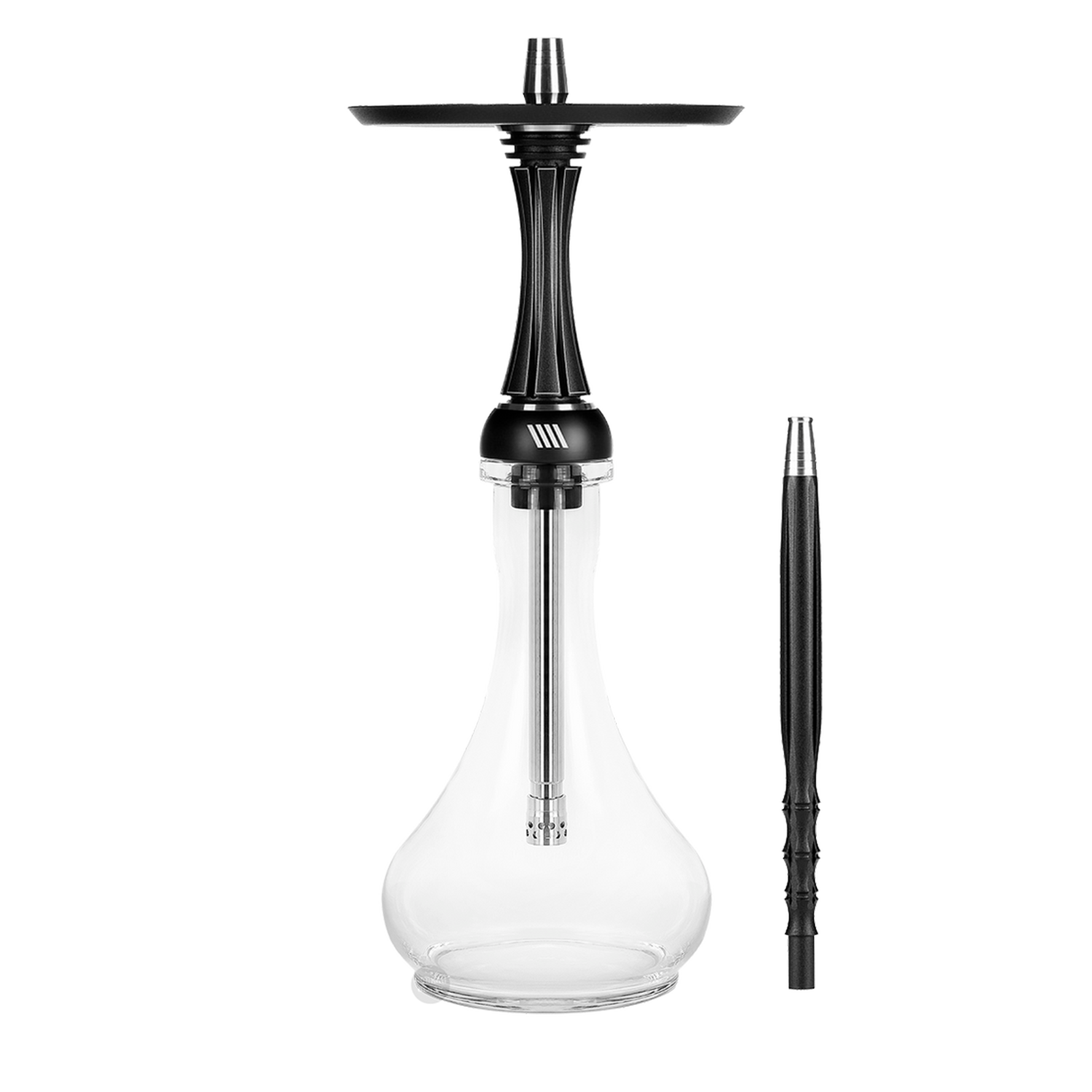 ALPHA Hookah Model X REVERSE Black Matt ALPHA Hookah Model X REVERSE Black Matt