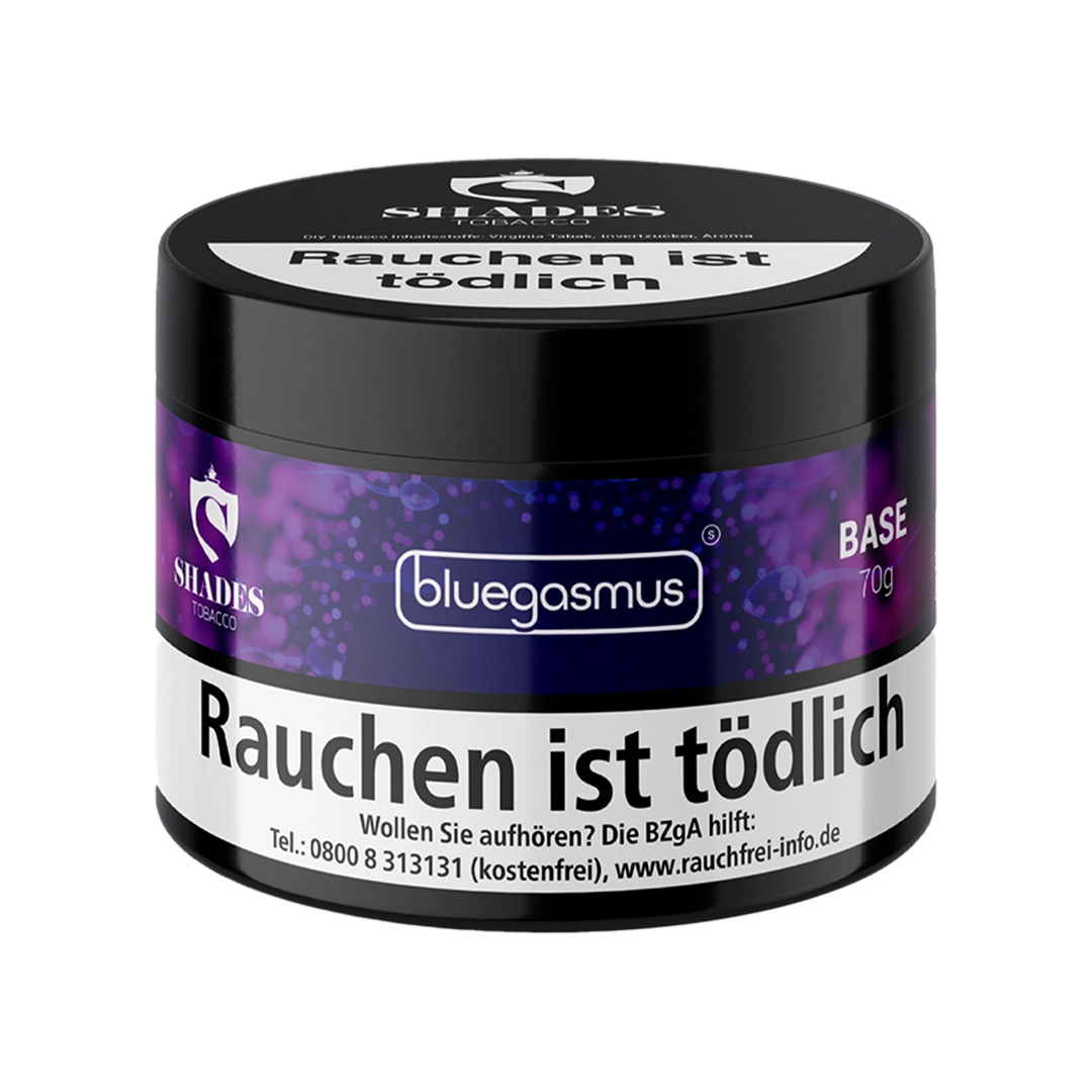 Shades Dry Base Bluegasmus 70g Tabak Shades Dry Base Bluegasmus 70g Tabak