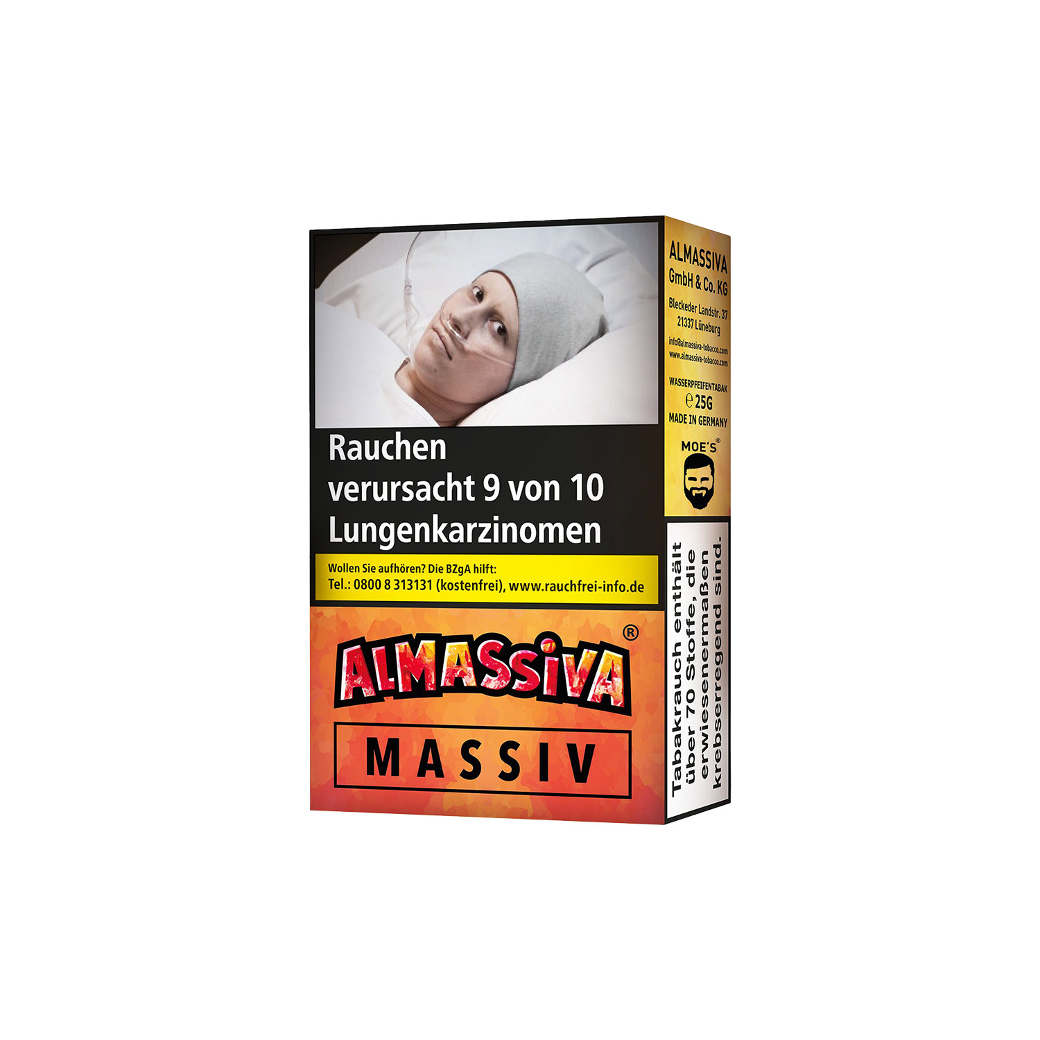 Al Massiva Massiv 25g Shisha Tabak Al Massiva Massiv 25g Shisha Tabak