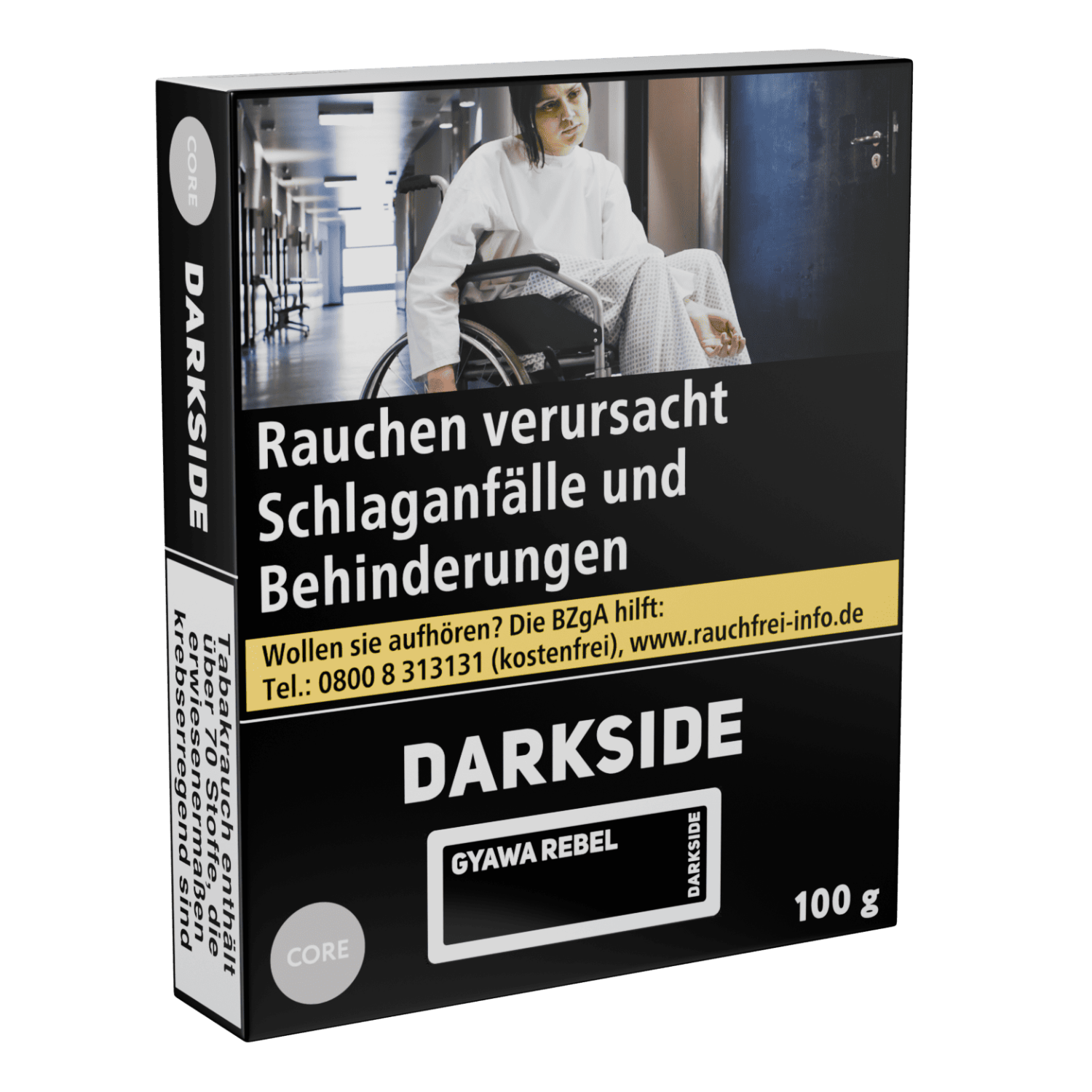 Darkside Gyawa Rebel Core Tabak 100g Darkside Gyawa Rebel Core Tabak 100g