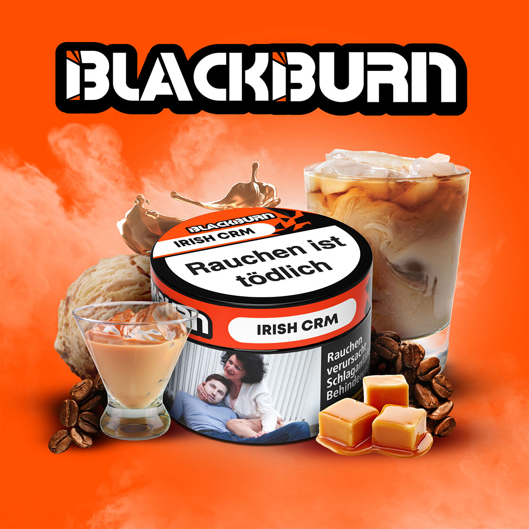 Blackburn Irish Crm Shisha Tabak 25g Blackburn Irish Crm Shisha Tabak 25g