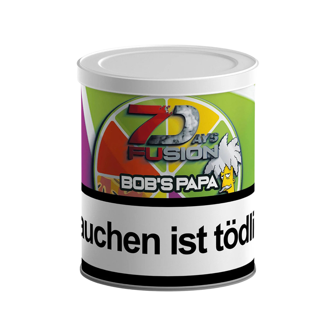 7Days Base Fusion Bobs Papa 65g Tabak 7Days Base Fusion Bobs Papa 65g Tabak
