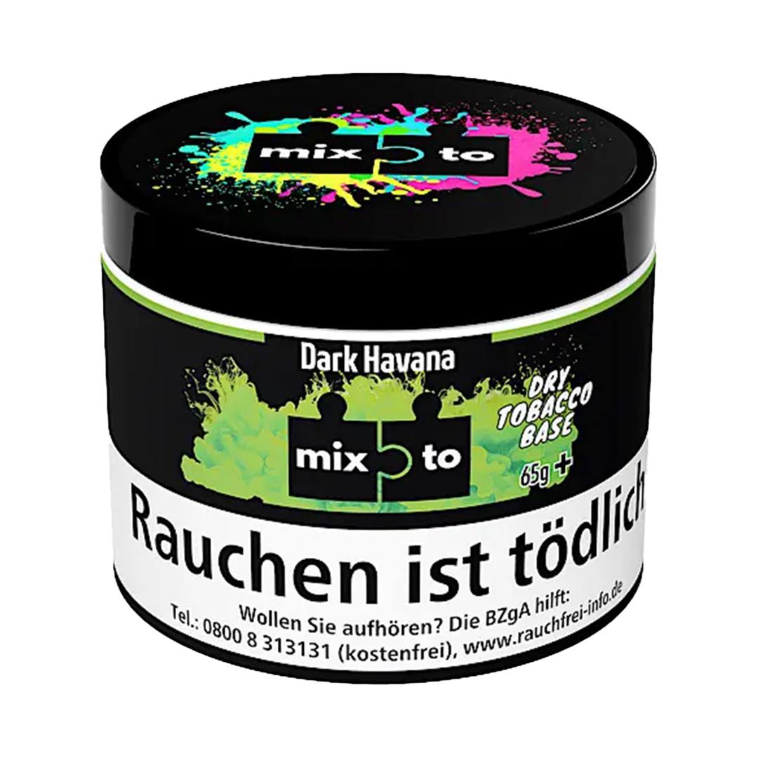 Mixto Dry Tobacco Base 65g Dark Havana Mixto Dry Tobacco Base 65g Dark Havana