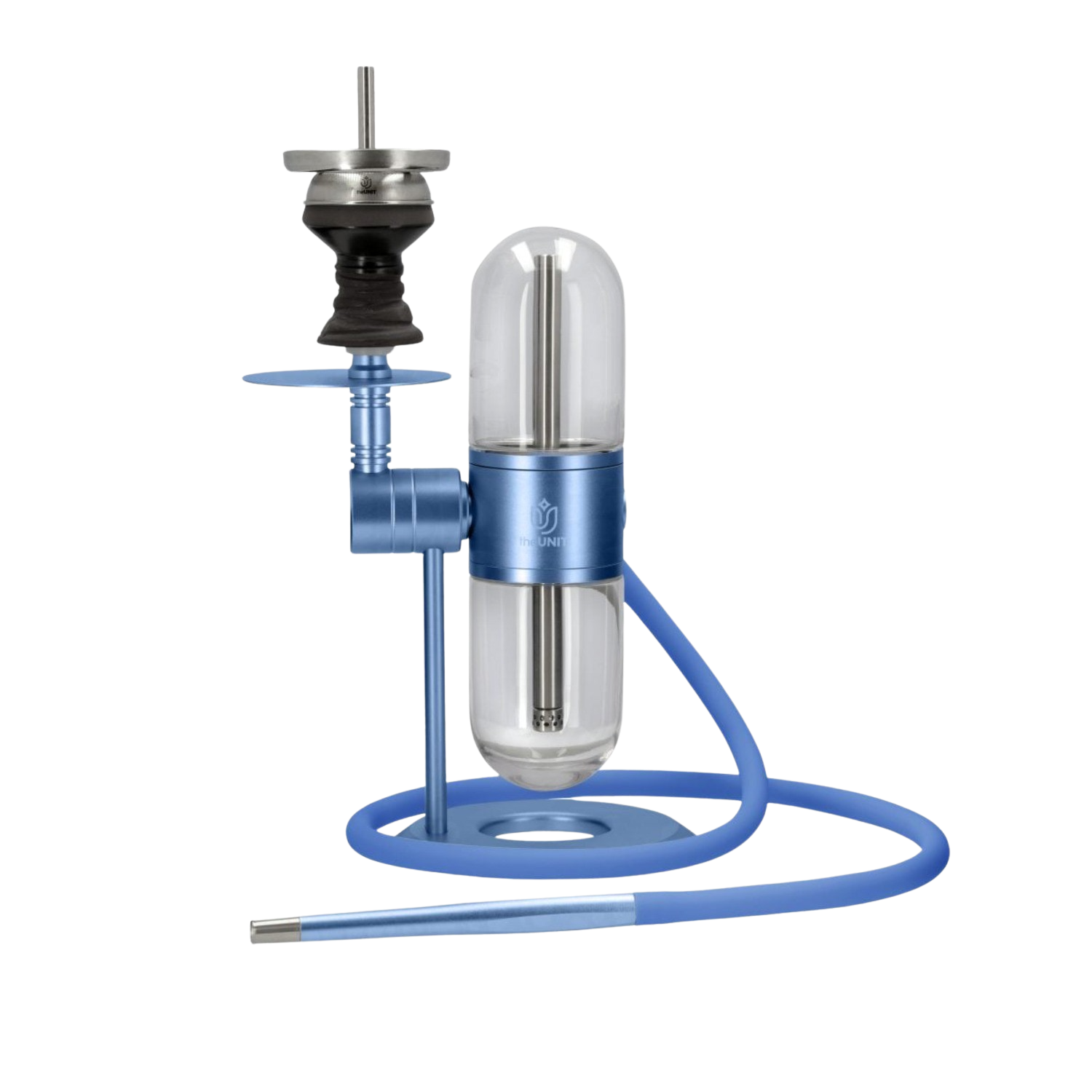 theUnit Sphere Aluminium Shisha Clear - Blau