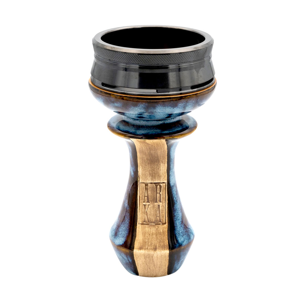 ARKA Tempest Shisha Phunnel - Urartian Blue mit Smokebox ARKA Tempest Shisha Phunnel - Urartian Blue