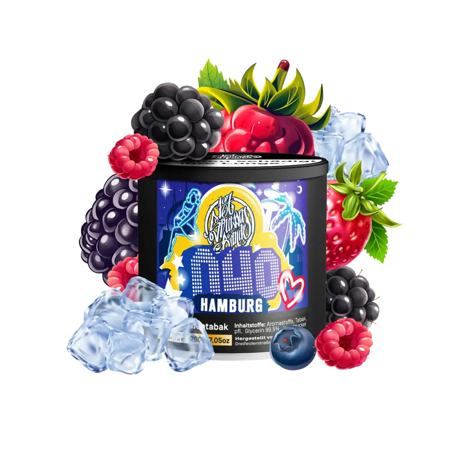 187 Strassenbande 040 Hamburg 200g Shisha Tabak 187 Strassenbande 040 Hamburg 200g Shisha Tabak