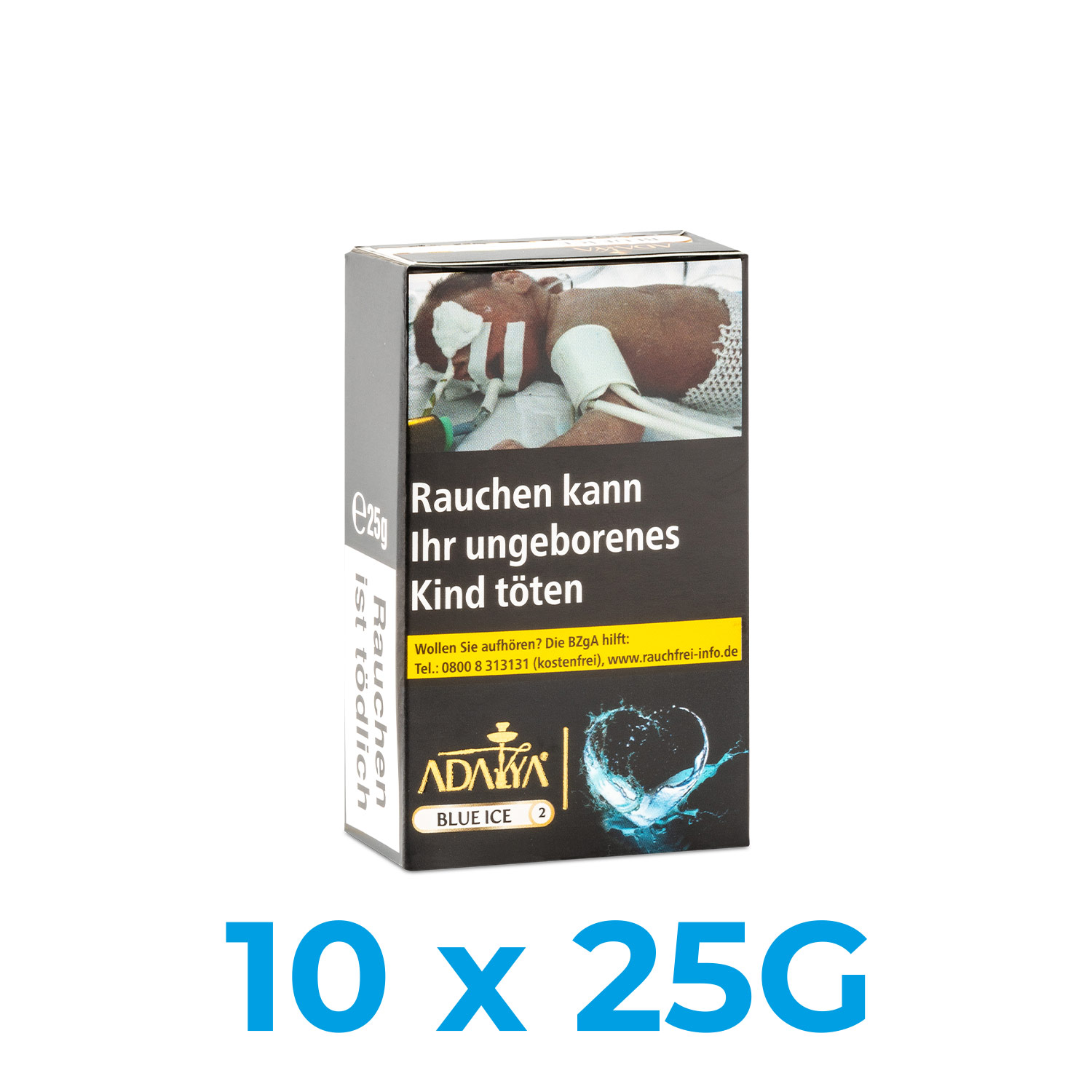 Adalya Blue Ice 250g Shisha Tabak (10x25g) Adalya Blue Ice 250g Shisha Tabak (10x25g)